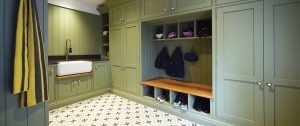 Luxury boot room handcrafted by Alexander Johnston & Co.